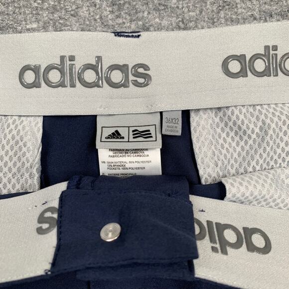Adidas Pants Mens 36 Navy Ultimate365 Straight Leg Lightweight Performance Golf - Picture 3 of 14